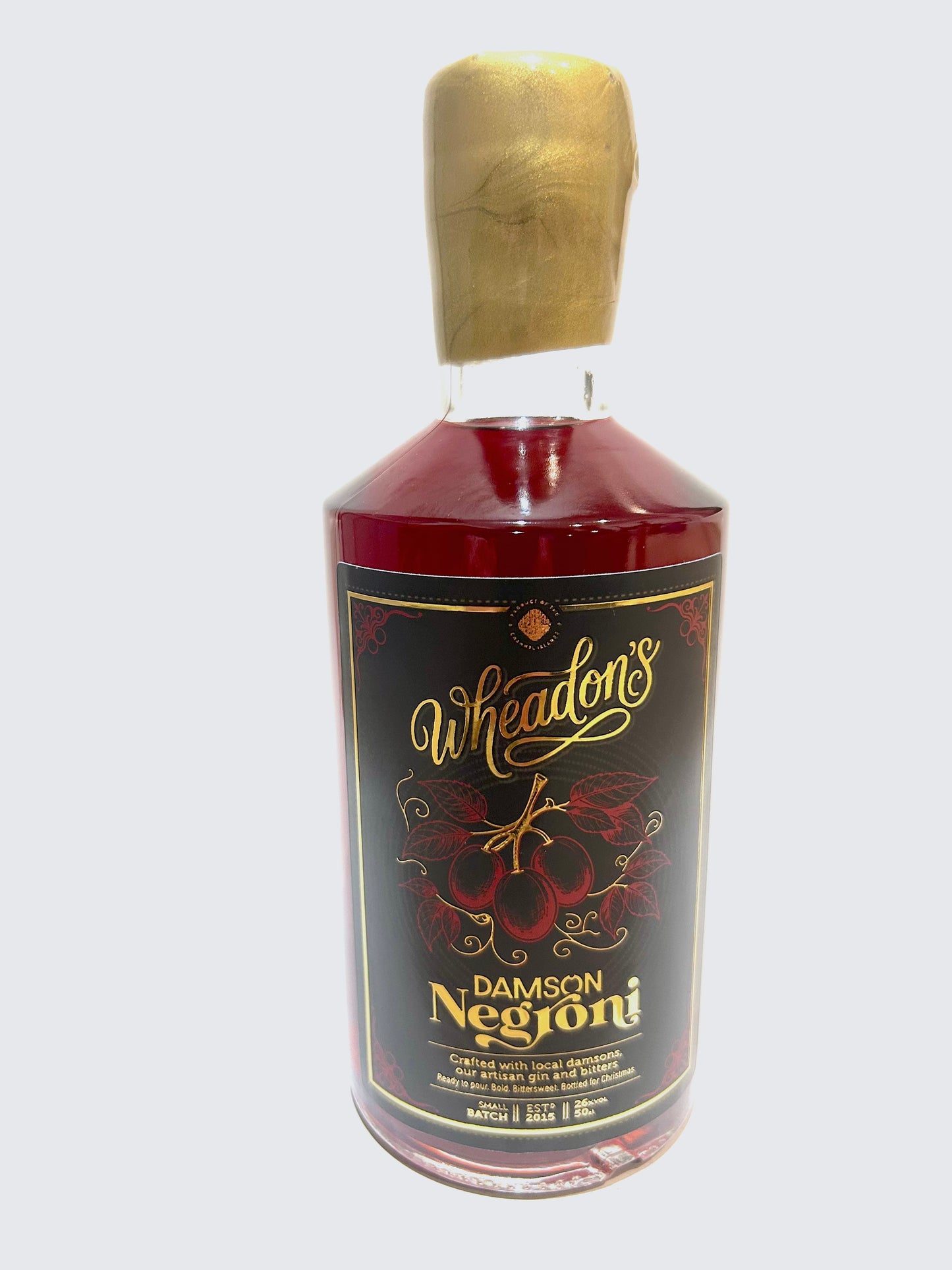 Wheadon's Damson Negroni